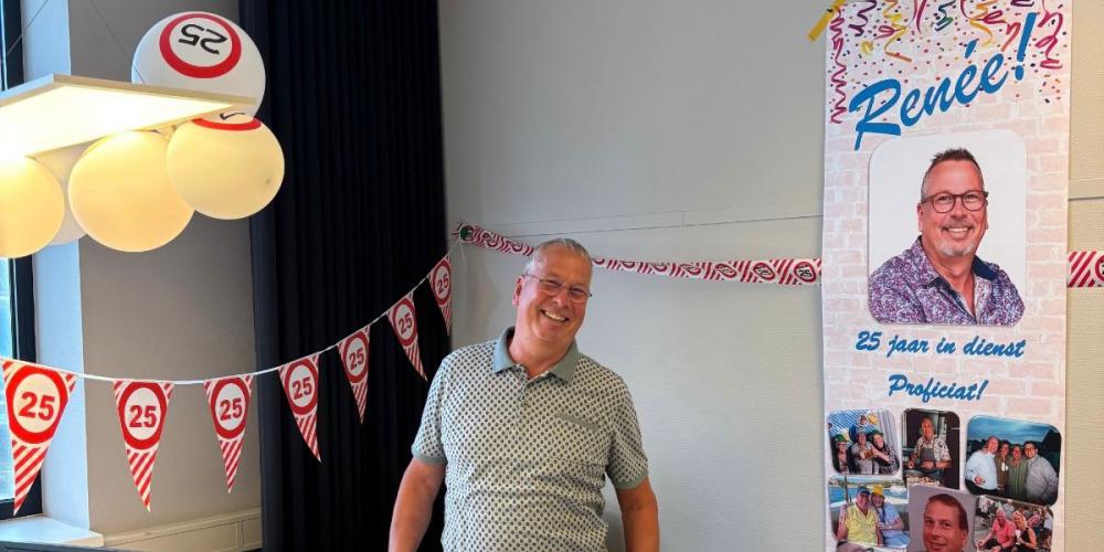 Renée Stoffels 25 jaar in dienst