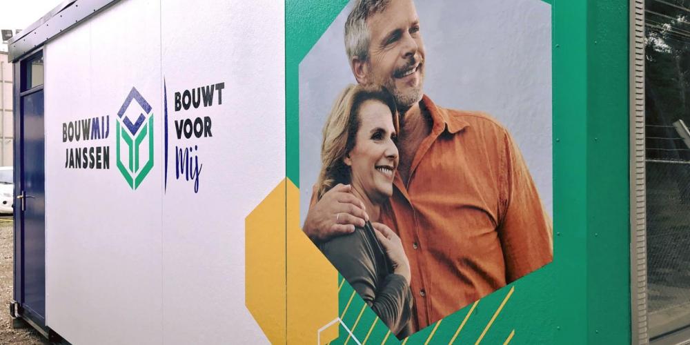 Nieuwe jas voor onze bouwketen