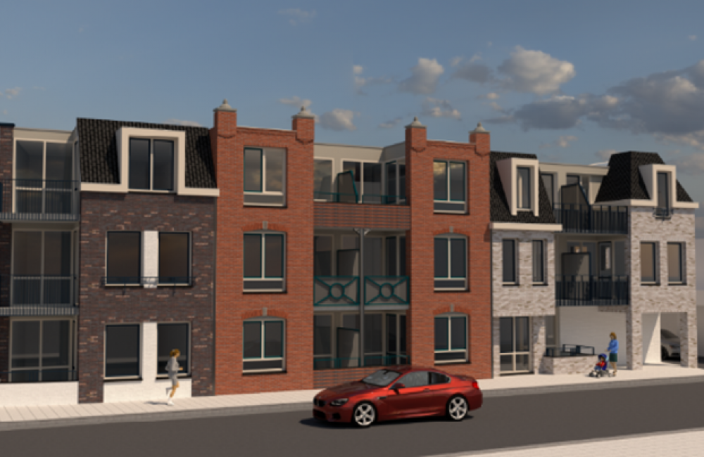14 appartementen & 4 woningen