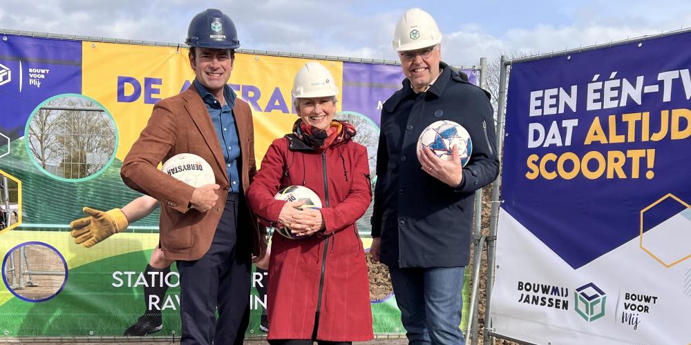 Officiële starthandeling Stationskwartier Ravenstein