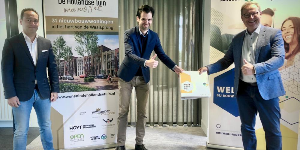 Nieuw project: 31 woningen Waalsprong Nijmegen
