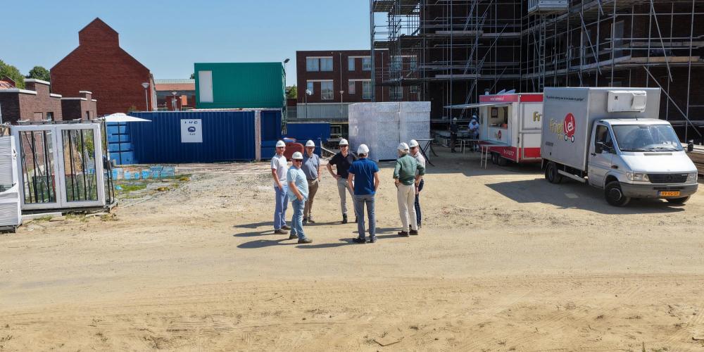 Hoogste punt Boschkamp Tegelen fase 2b, 3 én de 14 appartementen