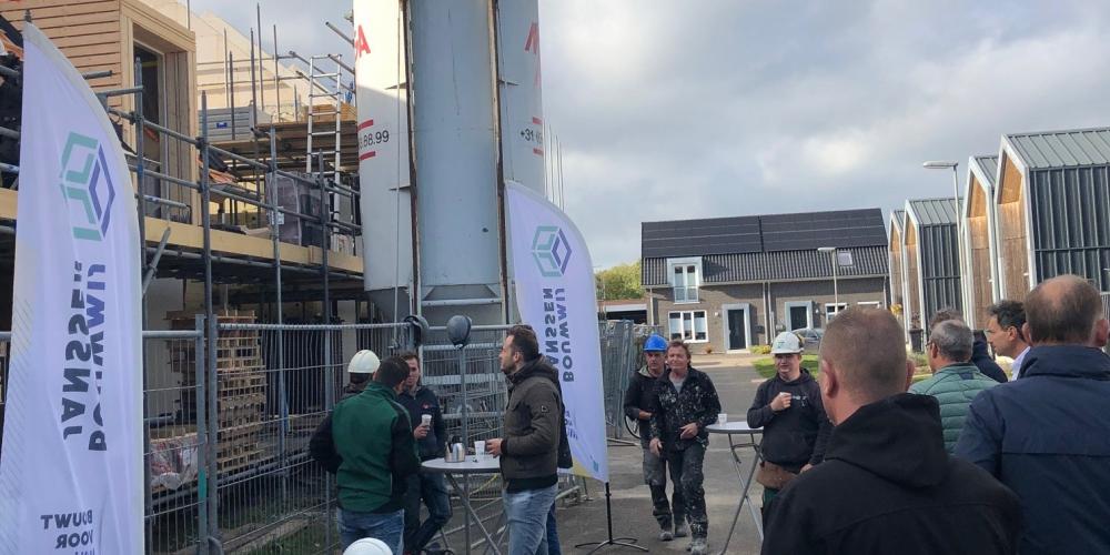 Hoogste punt 9 woningen America